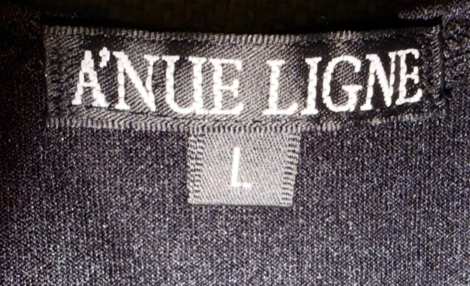 A’Nue Ligne Solid Black Colored Soft Stretchy Cla… - image 4