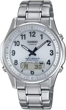 Casio Lineage Funk Funkuhr Solaruhr LCW-M100TSE-7AJF Herren Silber Titan 40 mm