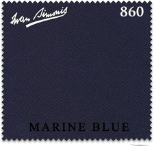 Simonis 860 Pool Table Cloth - Marine Blue 8FT