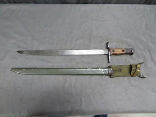 WWII JAPANESE TYPE 30 ARISAKA BAYO NATIONAL DENKI W/ SOUTH KOREAN SCABBARD