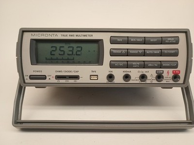 Micronta 22-175 True RMS Benchtop Multimeter, Digital, 750V AC/1000V DC
