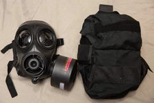 Avon FM12 Gas Mask w/ Eagle Industries Bag CBRN Size 2 Medium