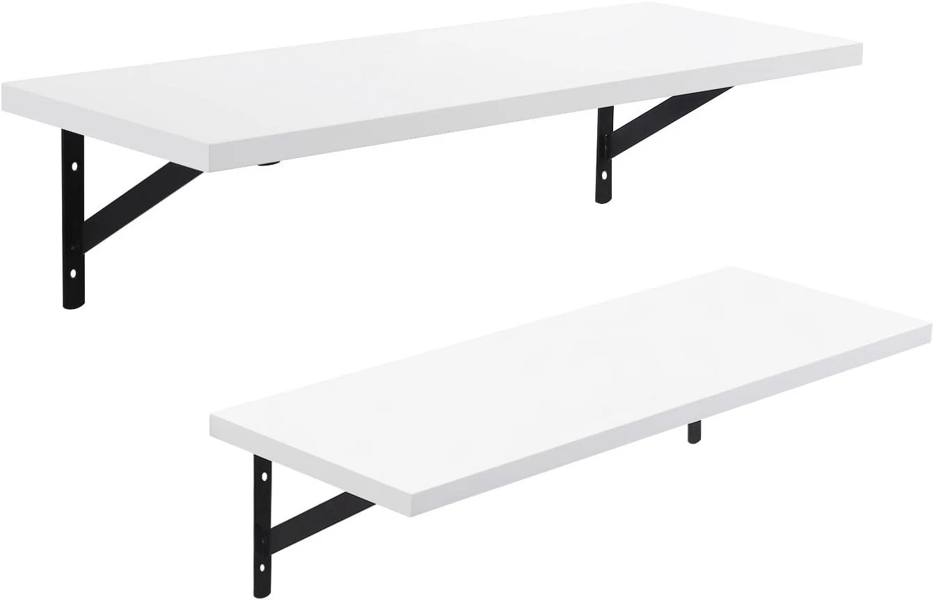 Wall Shelves, White, Set of 2
Opens in a new window or tab