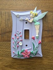 Vtg Tinker Bell Light Switch Cover Plate