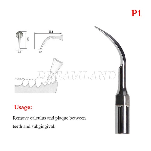 Ultrasonic Torque Wrench/ Scaler Tips P1/P3/P4/G1/G2/G3/G4/G5 Dental - 第 20/85 張圖片