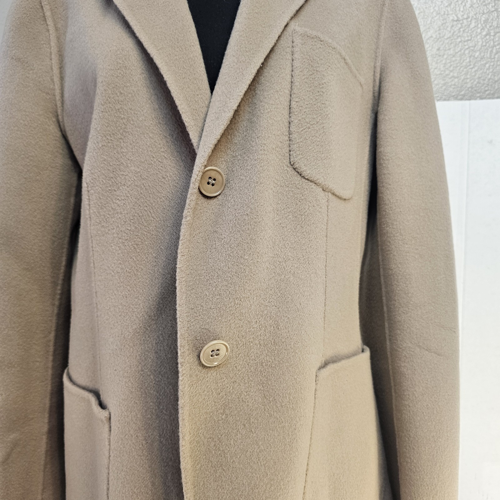 Talbots Brown Wool Single Breasted Button Jacket … - image 2