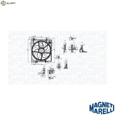 FAN ENGINE COOLING 069422787010 FOR RENAULT NISSAN ROGUE/SPORT/II/SUV QASHQAI