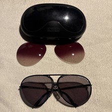 Vintage Carrera Porsche Design Sunglasses With Spare Lenses