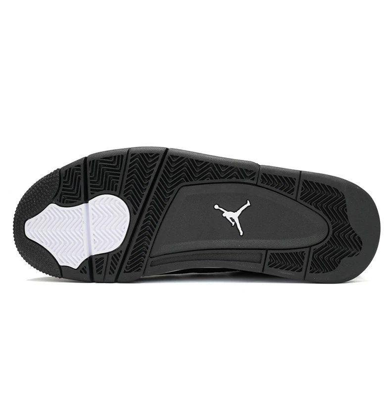 Unisex Turnschuhe RetroAJ4 Military White Thunder Trainer Jordenien Sportschuhe - Bild 4 von 4