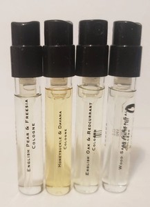 4 - Different JO MALONE FRAGRANCE SCENT COLONGE SAMPLE SPRAY .05 oz 1.5 ml