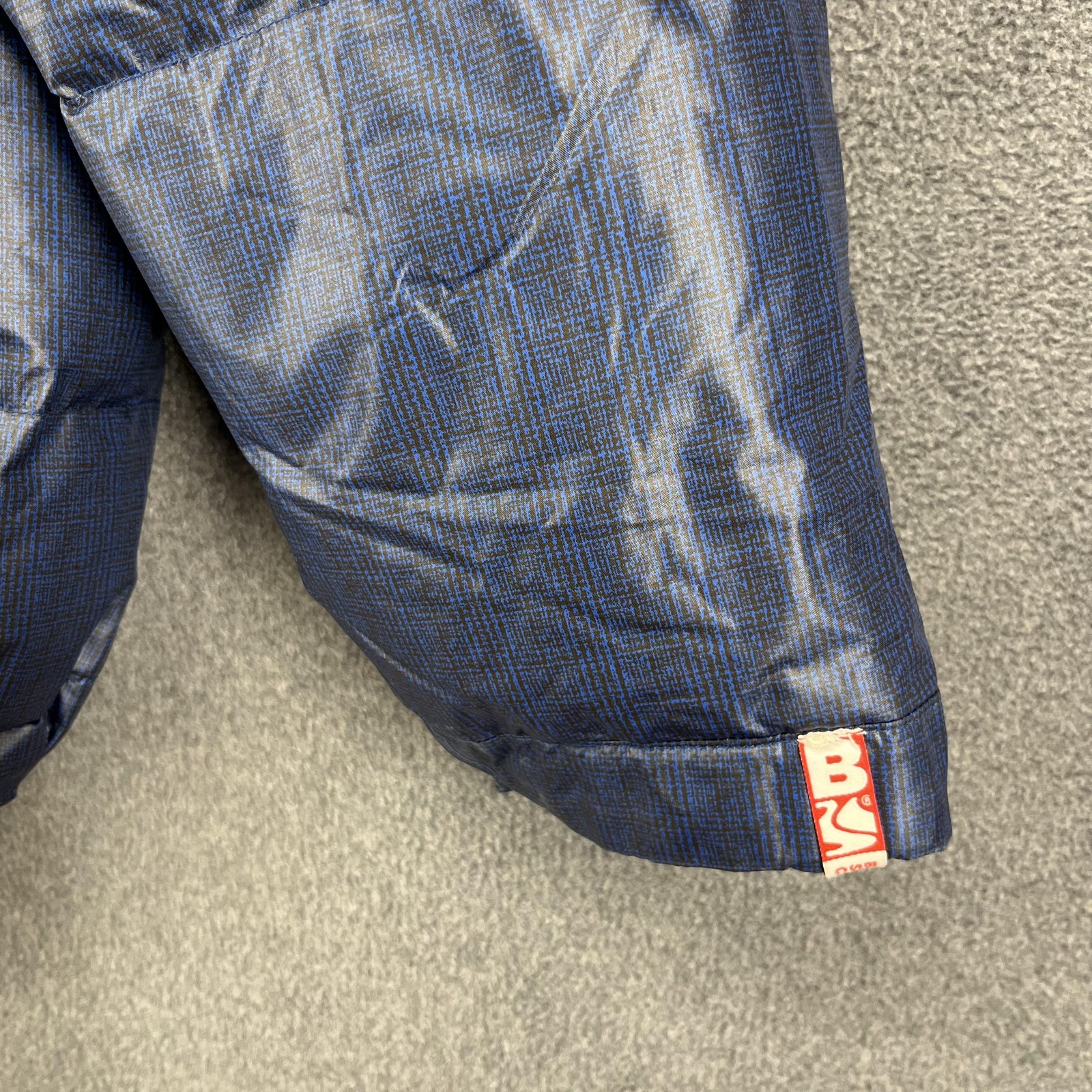 Bonfire Snowboarding Company Jacket Mens XL Blue Dakar Puffer Hooded Snowboard