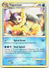 Vaporeon Uncommon Call of Legends 52/95 MP on eBay
