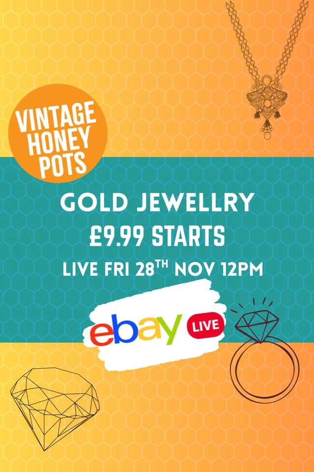Gold Jewellery £9.99 Starts LIVE Fri 28th Nov 12pm