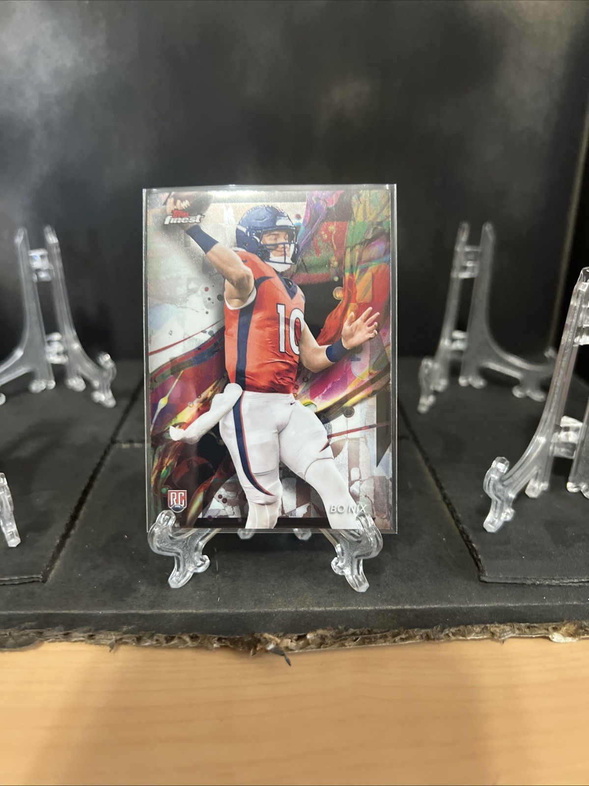 2024 Topps Finest - Common Bo Nix #63 (RC)