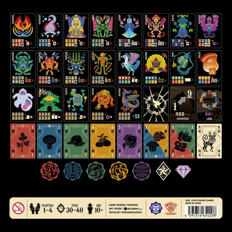 ETERNAL DECKS 1-4 players 30 mins co-operative Board Game English manuals - Image 4 of 4