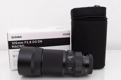 Sigma 105mm F2.8 DG DN Macro Objektiv inkl. Verpackung für Sony E-Mount - Bild 1 von 4