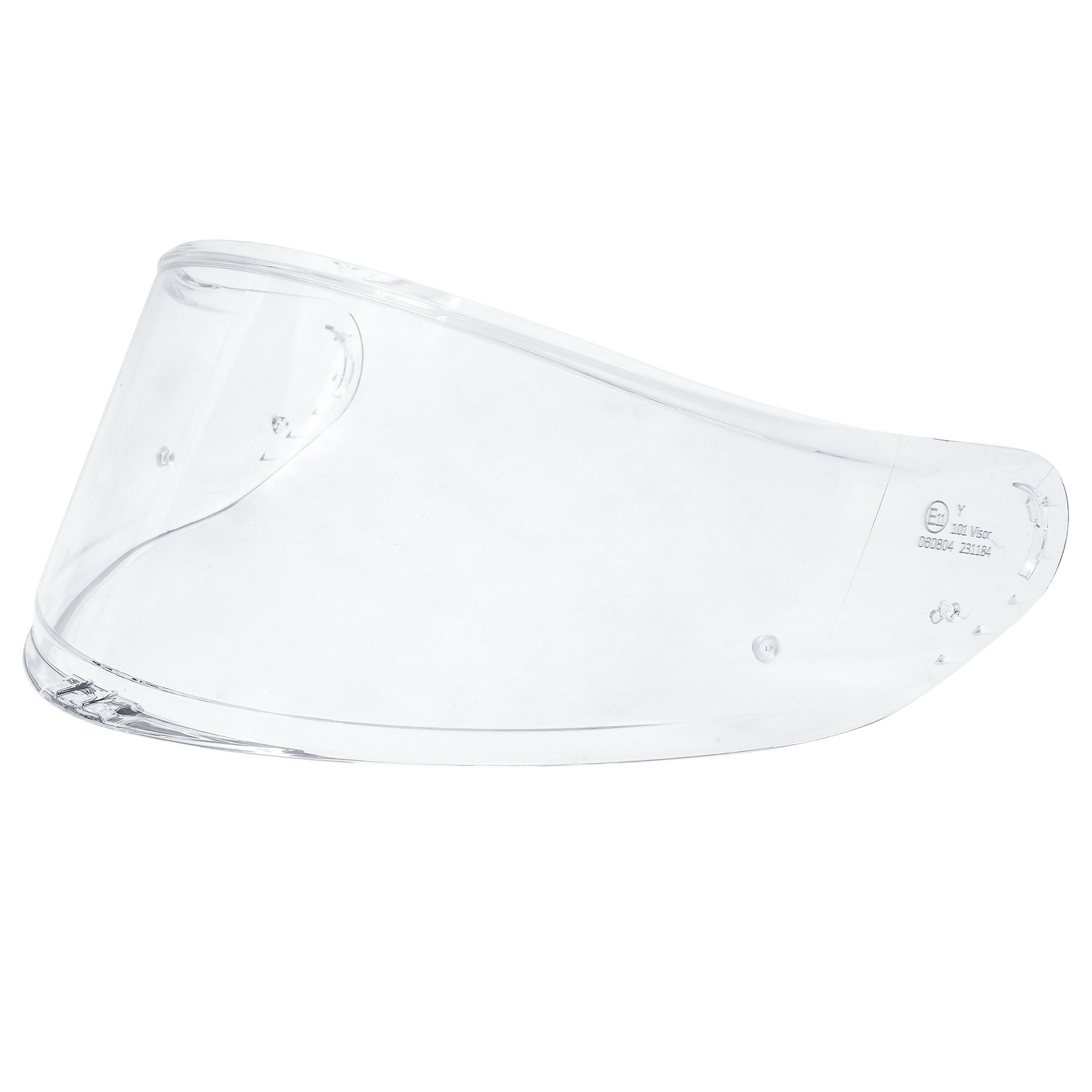 ZORAX Motorbike Outer Clear Anti-Scratch Visor For ZOR-828 Full Face Helmet