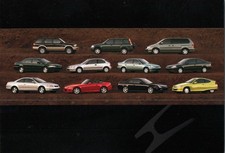 2000 Honda Car Lineup Civic Accord CR-V S2000 Odyssey Advertising Postcard