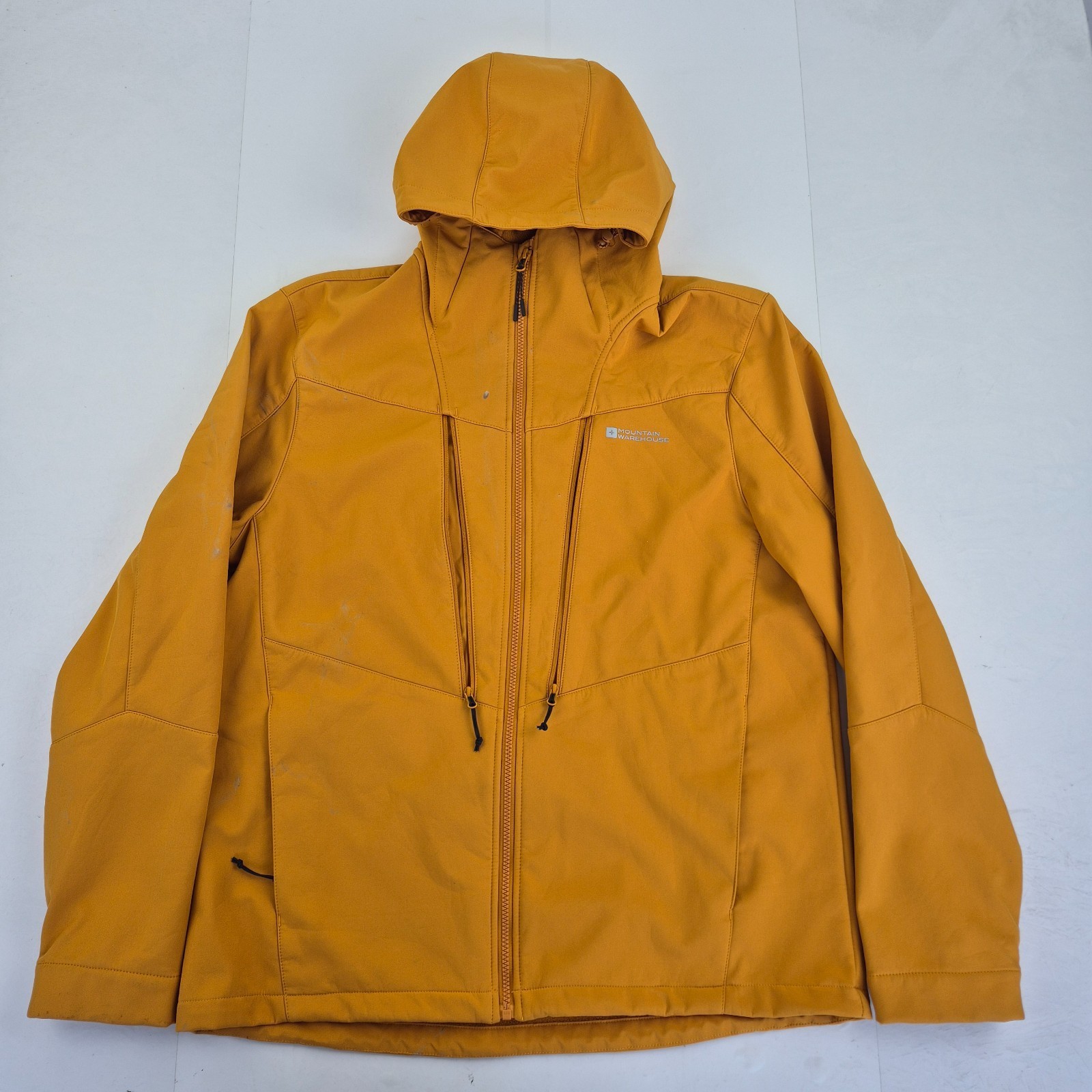MOUNTAIN WAREHOUSE Softshell Jacket XL Yellow Men… - image 1