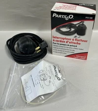 UNUSED Parts2O FP18-15BD Sump Pump Tethered Float Switch (A7)