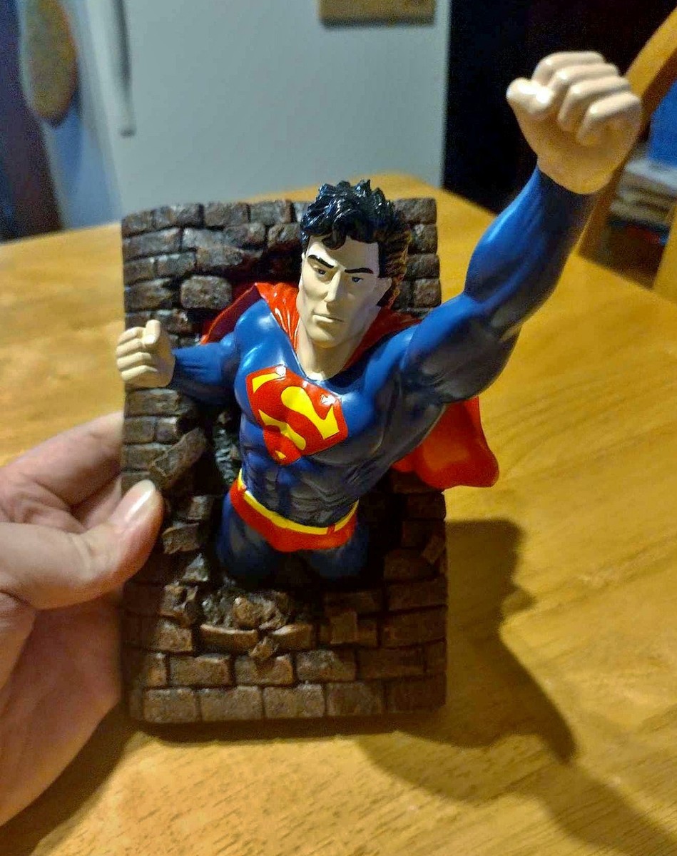 Superman Breaking Through Brick Wall 7