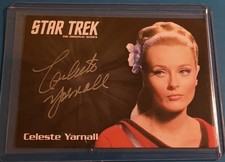 Rittenhouse Star Trek Yeoman Landon Celeste Yarnall signed autograph card