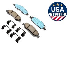 Gold 17D1367ACHF1 Ceramic Front Brake Pad Kit for Enhanced Performance