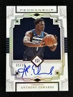 2022-23 Panini National Treasures Anthony Edwards Gold Penmanship Auto /10