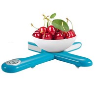 Digitale KüChenwaage Faltbar LCD Display PräZision 1G Max 5Kg Blau Tara Funktion