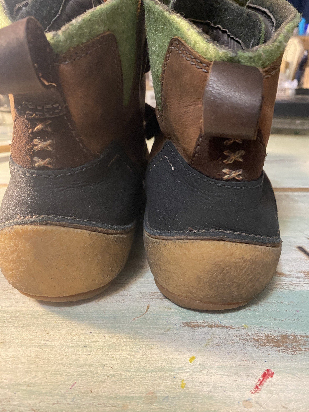 Merrell Stivali Donna Praga Borbone Marrone Suola Crepe Tg 8 5 US