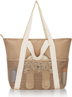 Strandtasche Damen Mit ReißVerschluss, Strandtasche Xxl Familie GroßE Wasserdich