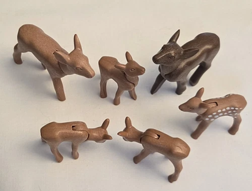 Playmobil Vintage DEER Large Small  Woodland  Forest  Farm Friends Zoo Farm