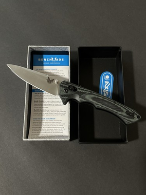 #ad Benchmade McHenry amp; Williams S30V Black Blade Axis Lock USA EDC Knife $80.00