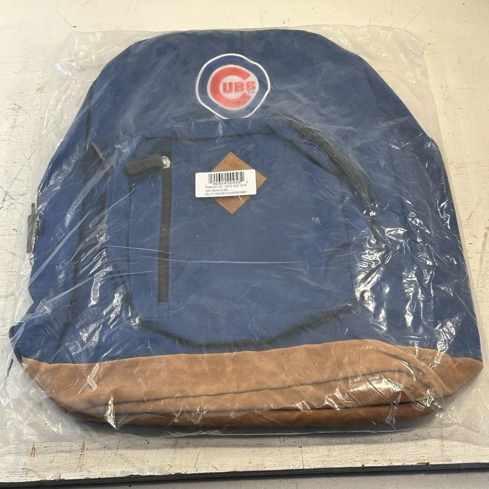 Chicago Cubs Backpack MLB Unisex Embroidered New With Tags. Sealed. - Image 2 of 4