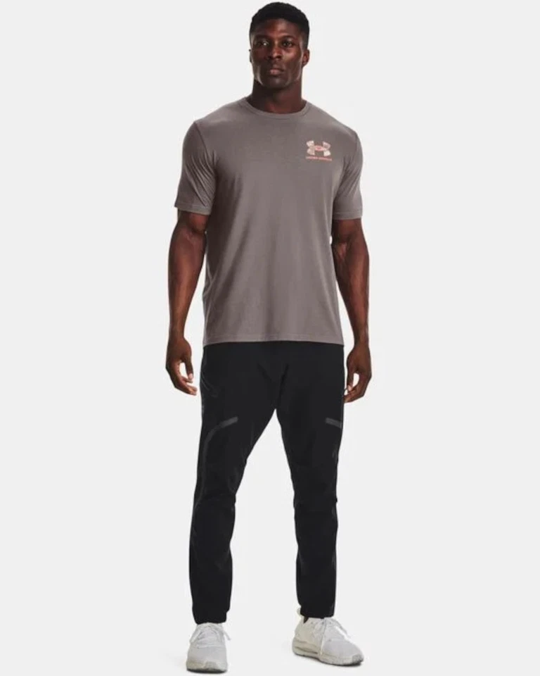 Under Armour ABC Camo Fill Wordmark SS Heren T-Shirt Fitness Sport Joggen - Bild 3 von 3