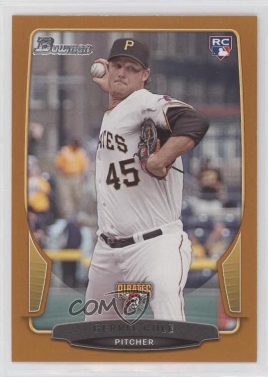 2013 Bowman Draft Orange 186/250 Gerrit Cole #6 g2d