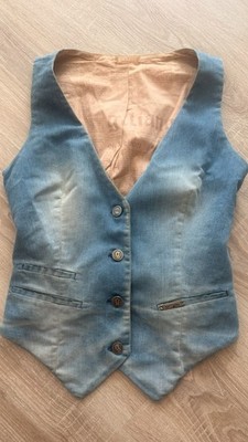 John Galliano Denim Vest