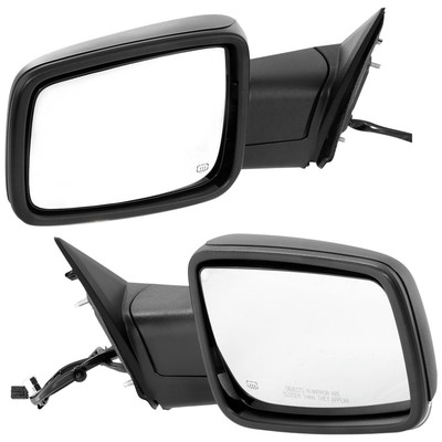Set of 2 Mirrors  Driver & Passenger Side Heated Left Right for Ram 1500 Pair
