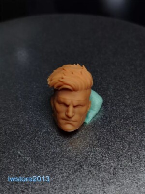 1:12 1:18 1:24 Gambit Remy Head Sculpt For 3.75'' 6'' Male Action Figure Body Toys