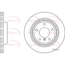 Apec Rear Brake Disc DSK3099 - OE High Quality Precision Engineered Part
