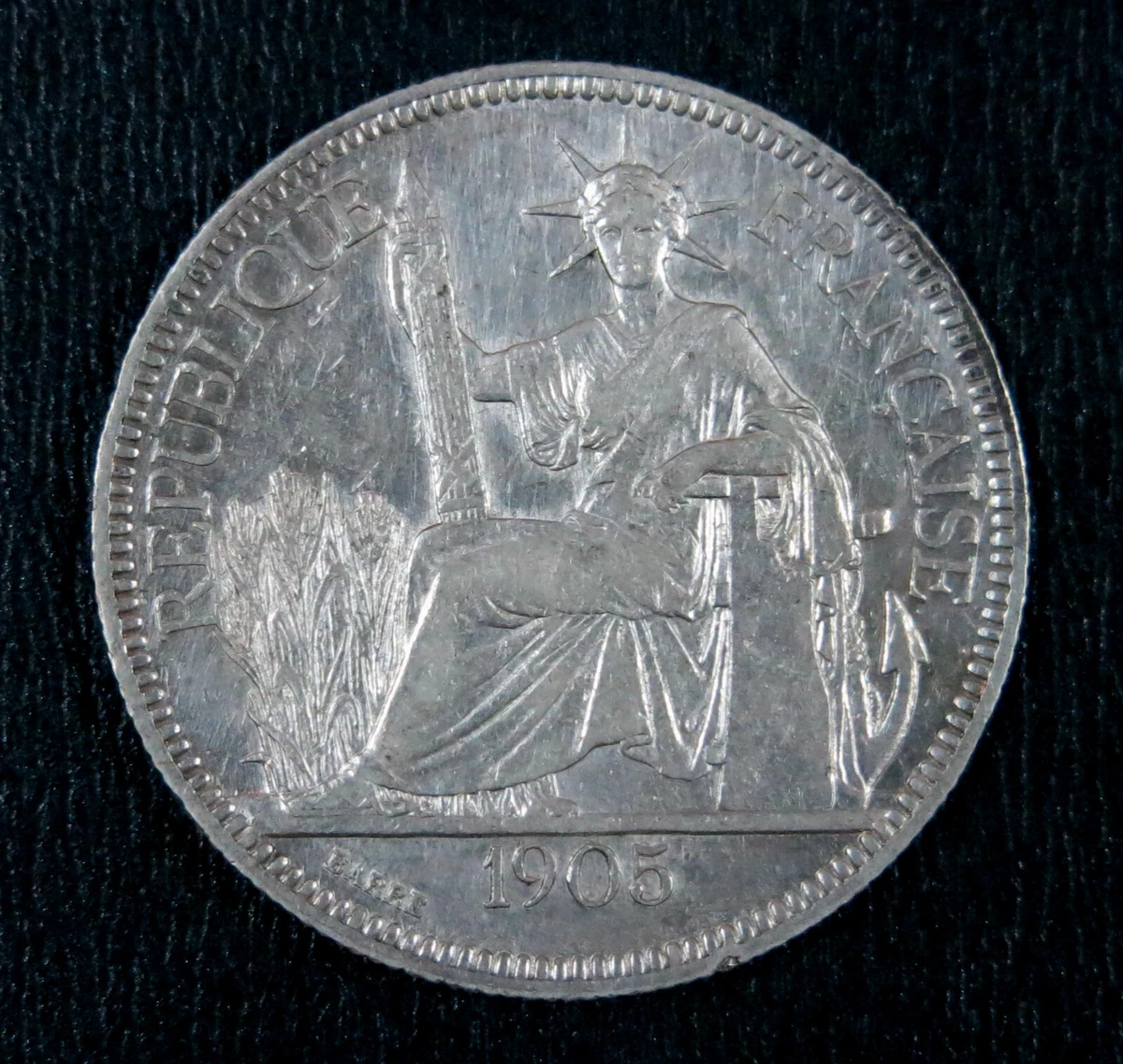 レア❗️ベトナム1905年 トンキン 1/600P 硬貨 レア❗️ベトナム1905年