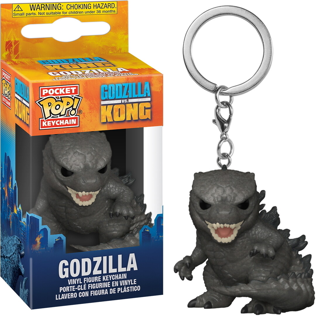 Godzilla Vs. Kong - Godzilla - Schlüsselanhänger Funko