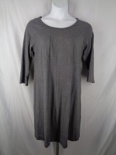 J Jill Gray Seamed Dress Size Large