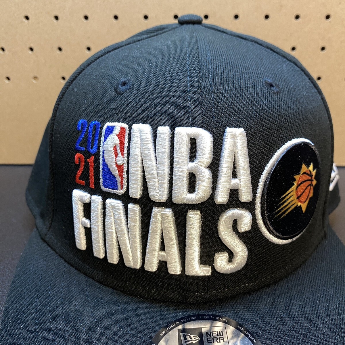 Phoenix Suns Hat Cap Snap Back Black 2021 NBA Finals New Era