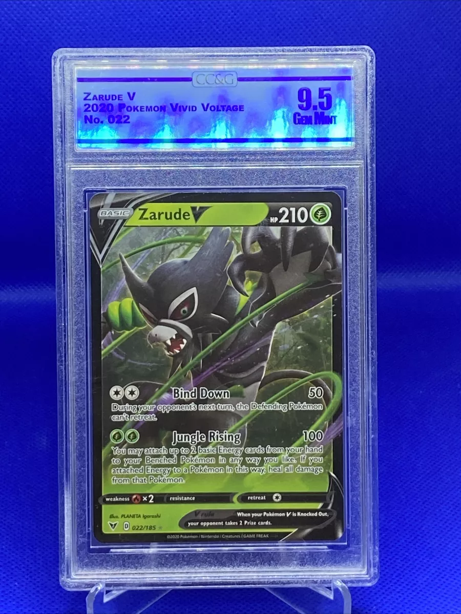 Zarude V Pokemon 2020 Vivid Voltage #22 (BGS 9.5)