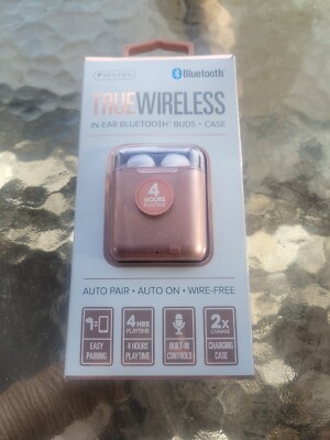 Sentry True Wireless Bluetooth Ear Buds & Charging Case White BT969C