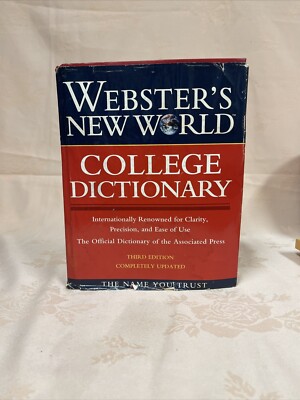 Webster's New World College Dictionary (1997, 3rd Edition