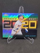 2020 TOPPS CHROME UPDATE PETE ALONSO DECADES NEXT #DNC-9 METS MLB Baseball Card
