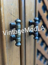 Drexel Esperanto MCM Mid Century Dresser Brass Door Pull w/ Screws