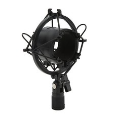 Mic Shock Mount Holder Plastic Mic Anti Vibration Clip 47  57mm For Live Stre